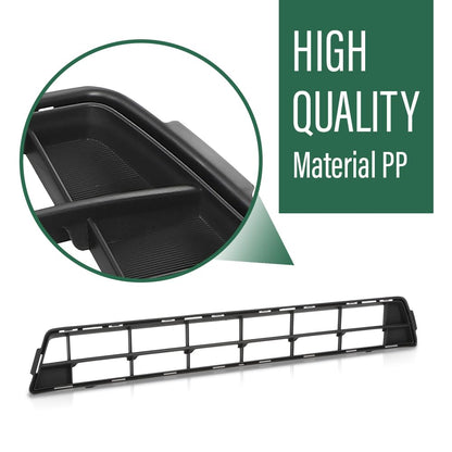 G-PLUS Front Bumper Lower Grille Plastic Compatible with Subaru Crosstrek 2021-2023 Dark Gray SU1036104, 57731FL970