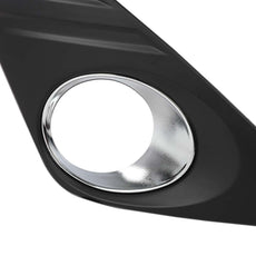 G-PLUS 2PCS Fog Light Covers for Toyota Camry 2012-2014 Front Bumper Close-up View