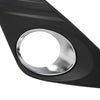 G-PLUS Pair Front Bumper Fog Light Grille Lamp Cover Compatible with Toyota Camry 2012-2014