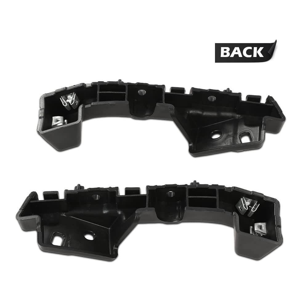 G-PLUS Bumper Brackets Retainer Front Driver and Passenger Side Compatible with 2016-2022 Chevy Malibu Bumper Bracket Set 84650636 84081022 GM1043137 84650637 84081023 GM1042137
