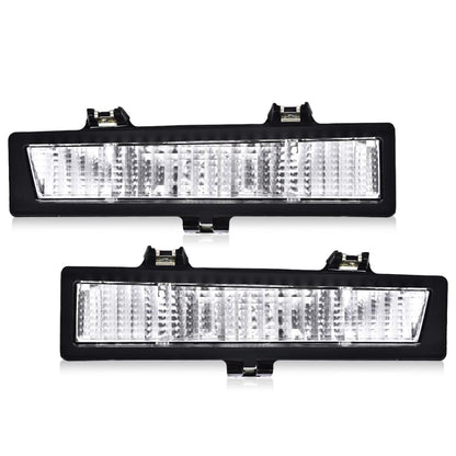 G-PLUS Signal Light Parking Lamps Fit Chevy Monte Carlo SS 1983 1984 1985 1986 1987 1988 /Fit Chevy Monte Carlo 81-86 (not fit LS 86-88) Clear lens Driver & Passenger Side