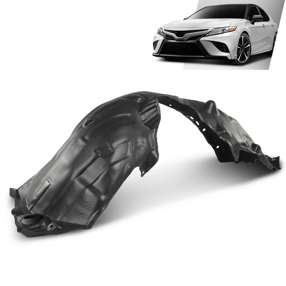 G-PLUS Front Fender Inner Liner LH Driver Side Compatible with Toyota Camry 2018-2020 5387606260