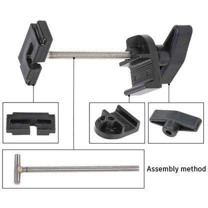 G-PLUS Universal Rear/Front Clamp Cover Hard Canopy Replacement Parts Compatible with Ford/Chevrolet/Toyota/Nissan/Jeep/RAM and so on Hard Tri-Fold Tonneau Cover TSHP01