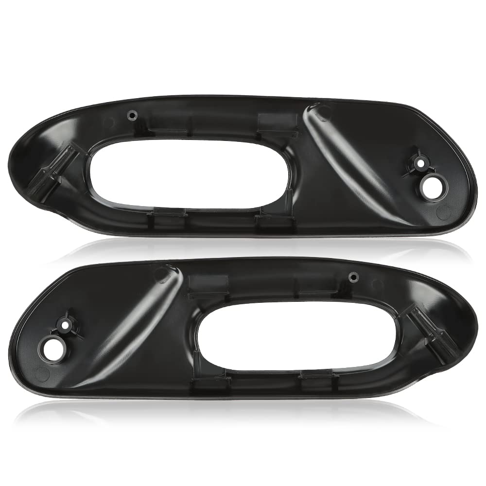 G-PLUS Power Seat Switch Bezel Trim Black Compatible with Chevy C5 Corvette 1997 1998 1999 2000 2001 2002 2003 2004 Driver & Passenger Side Power Seat Switch 12455426 12455427