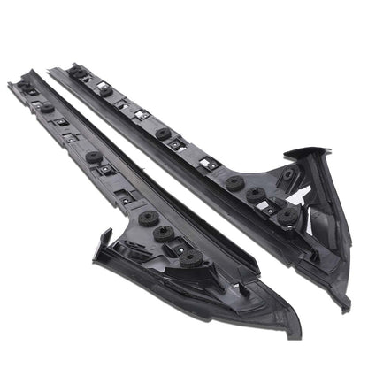 G-PLUS Windshield Inner Trim Pillar Molding Compatible with 2011-2019 Ford Explorer Passenger & Driver Side Black