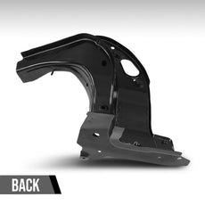 G-PLUS Headlight Bracket for Porsche Cayenne 2011-2018 Black Close-up View