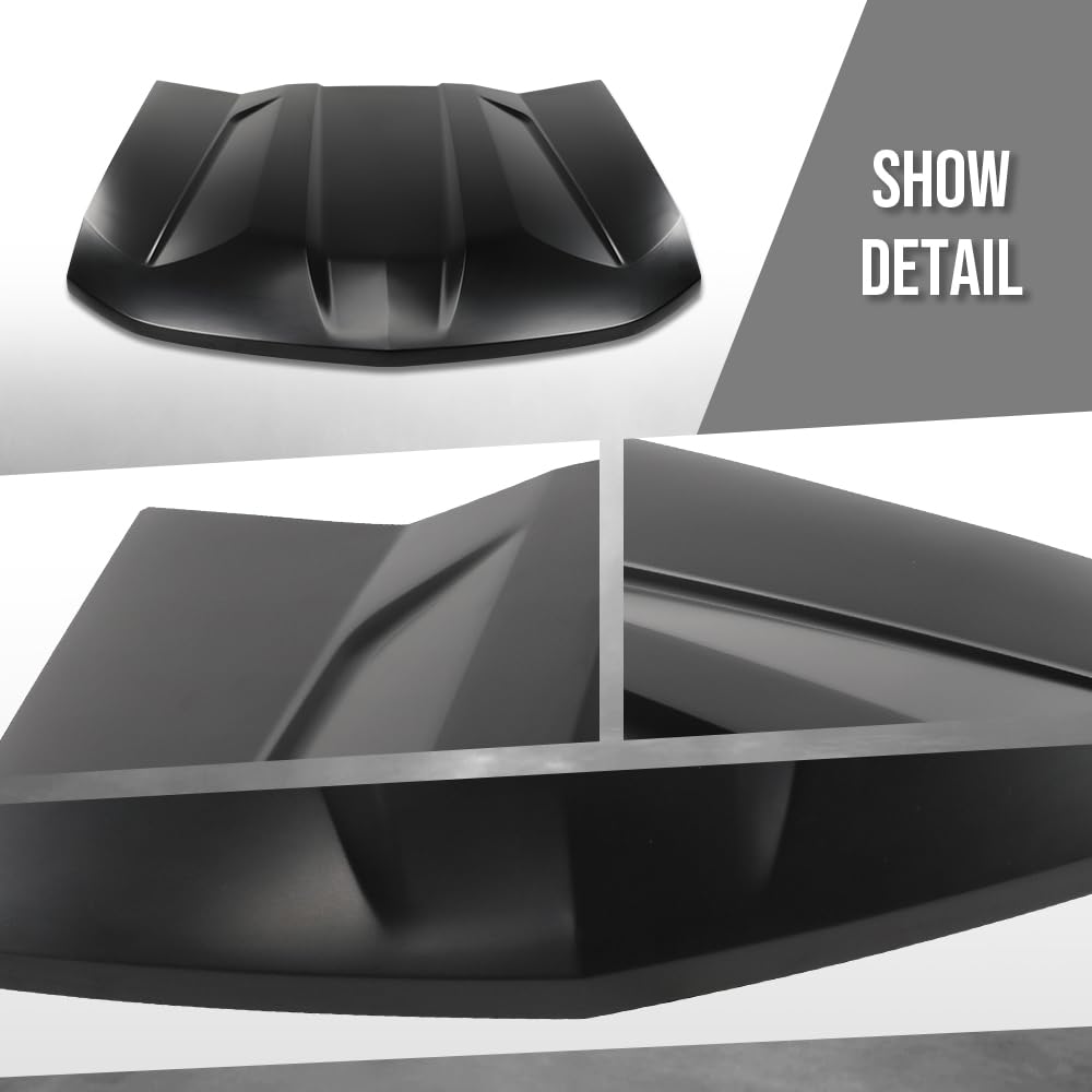 G-PLUS Front Hood Compatible with Chevy Colorado Z71 2023-2024 Black