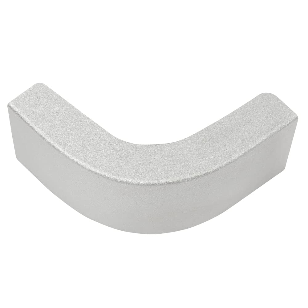 G-PLUS C-Shaped Aluminum Corner Cap Bracket Pontoon Boat Silver
