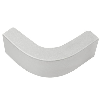 G-PLUS C-Shaped Aluminum Corner Cap Bracket Pontoon Boat Silver