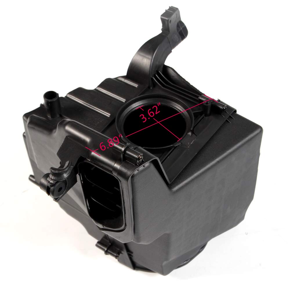 Compatible For Ford Focus 2012 2013 2014 2015 2016 Black Air Filter Box Plastic Upper Lower Housing Assembly w/o Air Filter