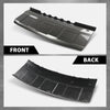 G-PLUS Front Bumper Tow Hook Cover Spoiler Skid Plate Compatible with Range Rover L405 2013-2017 Black