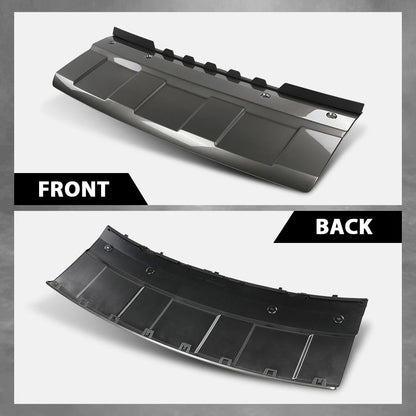 G-PLUS Front Bumper Tow Hook Cover Spoiler Skid Plate Compatible with Range Rover L405 2013-2017 Black
