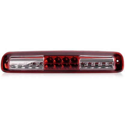 G-PLUS Headlights Assembly Turn Signal Lamp & LED 3rd Third Brake Light Fit Chevy Silverado 1500/2500 99-02 / Suburban 1500/2500/Tahoe 00-06 Faros Conjunto De Faros