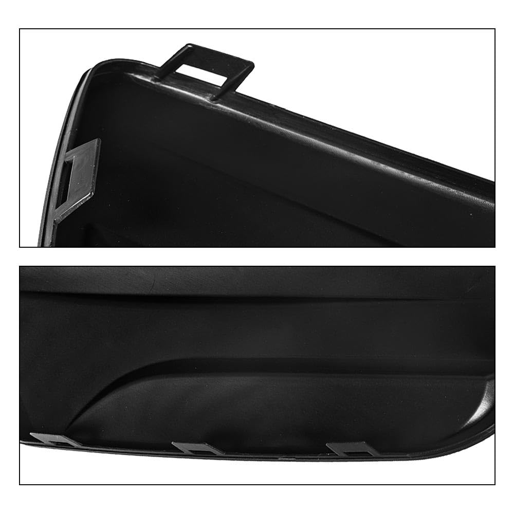 G-PLUS Fog Light Cover Compatible with 2013-2015 Chevy Malibu/2016 Chevy Malibu Limited Front Bumper Fog Light Hole Cover Left & Right Side 20768847, GM1039141, 20768848, GM1038141