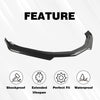 G-PLUS Front Bumper Lip Splitter 1LE Style Compatible with Chevy Camaro LT/LS/RS/SS Models 2016-2023 (Will Not Fit ZL1 Bumper Models) Textured Carbon Fiber Black