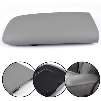 G-PLUS Center Console Lid Cover Compatible with 1997-2001 Explorer Mountaineer 2001-2002 Sport Trac Light Grey