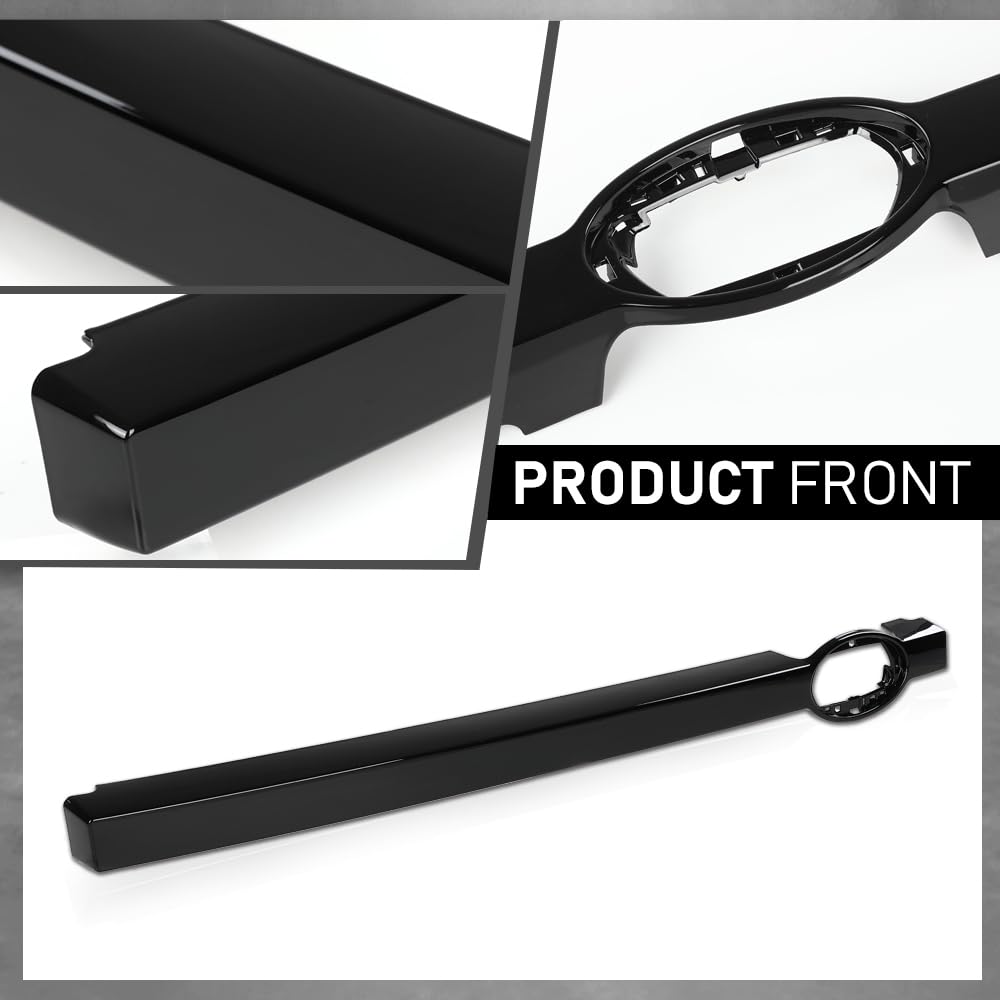 G-PLUS Front Bumper Grille Badge Strip Trim Compatible with Land Rover Defender 90 110 130 2020-2024 LR134880, L8B28L001, L8B28L001A