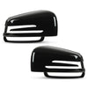 G-PLUS Mirror Cover Caps Housing Compatible with Benz S-Class W221 2011-2013/Fit Benz C-Class W204 2011-2014/Fit Benz CLS C218 2014-2018/Fit Benz GLA X156 2014-2020 A2128100164, A2128100264