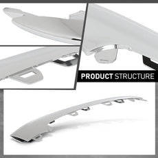 G-PLUS Front Bumper Lip Trim 2PCS for Benz W222 S-Class 2018-2020 Chrome Style Product Features