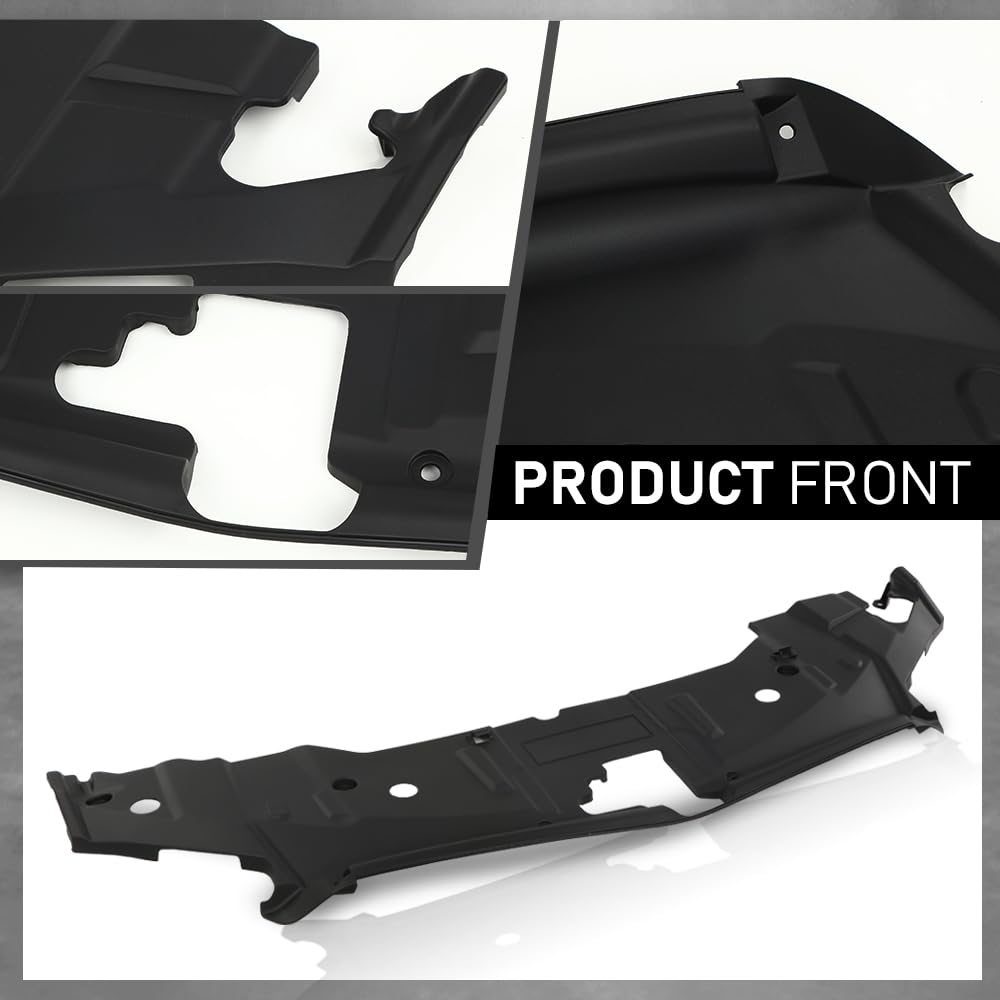 G-PLUS Front Radiator Support Cover Compatible with Ford Mustang 2013-2014 DR3Z8C291AA, FO1224113