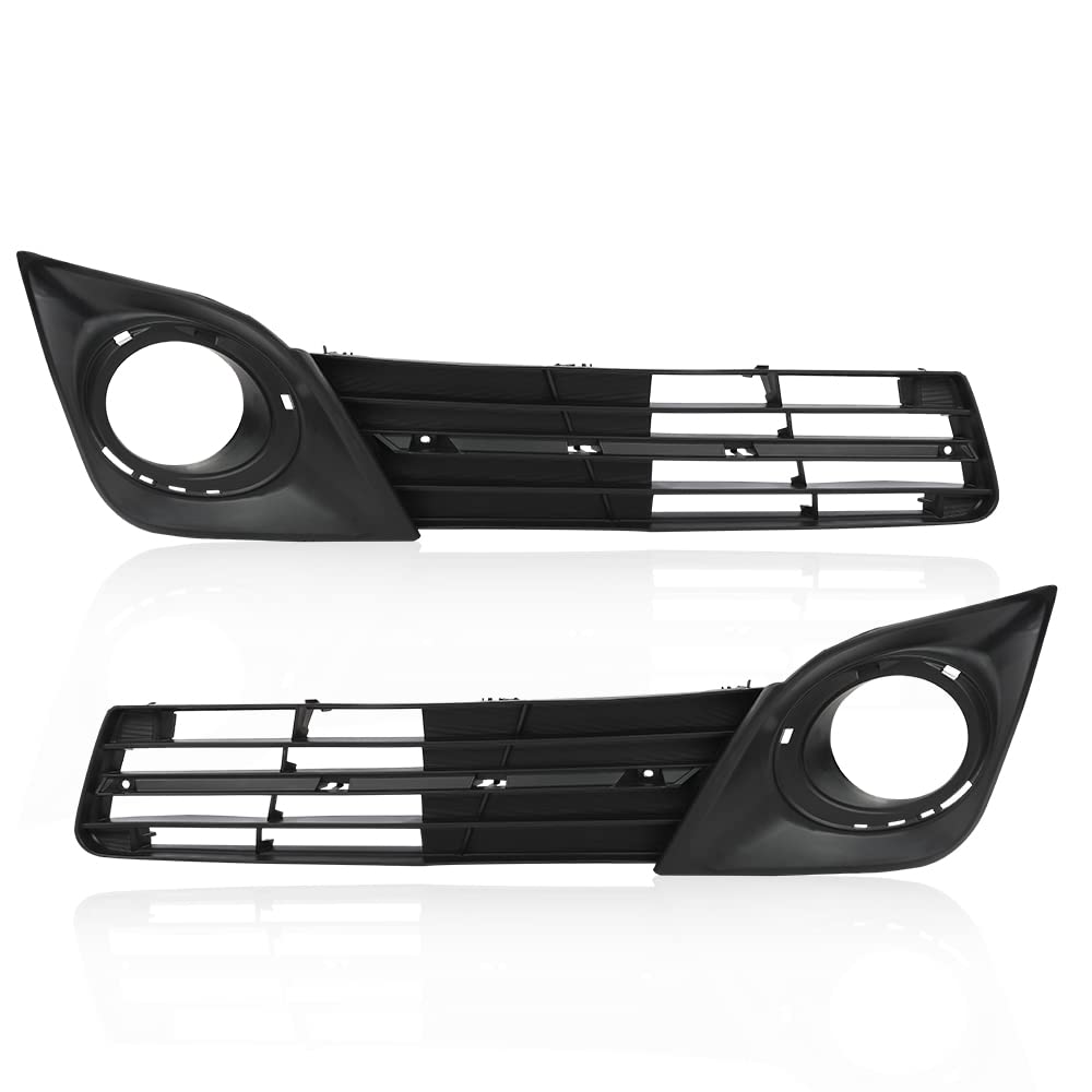 G-PLUS Fog Light Bezel Set Left and Right Compatible with 2012 2013 2014 Toyota Camry SE SE Sport 5212706290, TO1039149, 5212806290, TO1038149