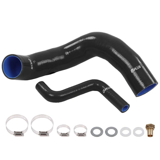 G-PLUS Black Fuel Hose Complete Kit Compatible with Jeep CJ5 CJ6 1970 1971 1972 1973 1974 1975