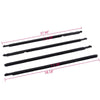 G-PLUS Weatherstrip Outer Door Window Trim Seal Belt Compatible with Toyota Corolla CE/LE/S/XLE/XRS/Base Sedan 4-Door 2009-2012 Window Moulding Trim 4 PCS