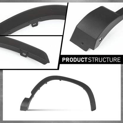 G-PLUS Front Fender Flare RH Side Compatible with Toyota Corolla Cross (submodel: L, LE, XLE) 2022-2023 756010A040, TO1291125