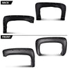 G-PLUS Pocket Riveted Fender Flares, Compatible with 07-13 Chevy Silverado 1500/07-14 Silverado 2500HD 3500HD, 78.0"/97.6" Long Bed(for Regular Cab & Extended Cab), Textured [Not Fit Gmc Sierra]