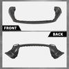 G-PLUS Rear Lower Bumper Cover Fascia Compatible with Jeep Cherokee 2019-2023, Fit Models with Advanced Park Assist System, 68407957AA, CH1100A49, Black