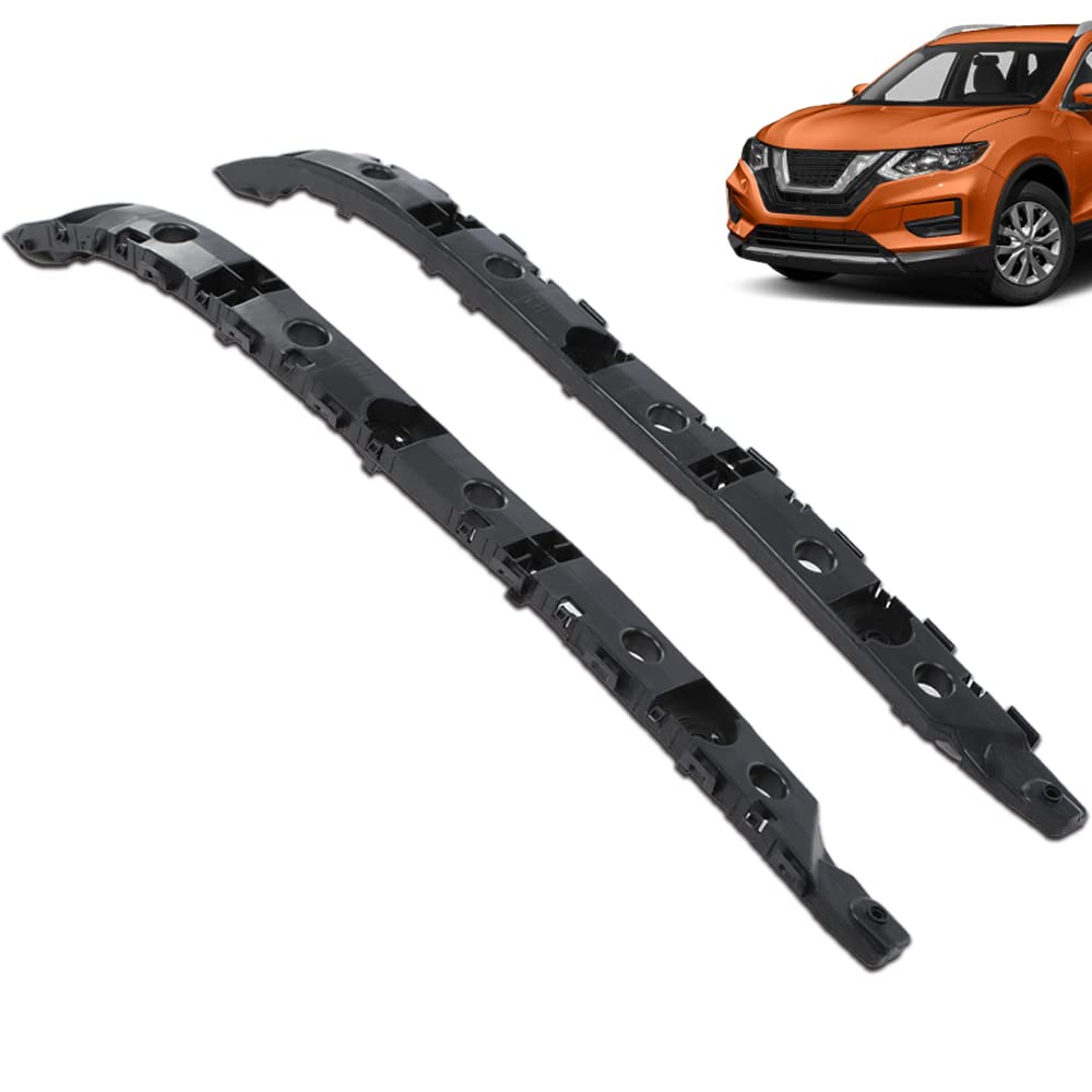 G-PLUS Rear Bumper Brackets Retainers Left Right Compatible with 2014 2015 2016 2017 Nissan Rogue 85220-4CE0A; 85221-4CE0A