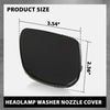 G-PLUS Headlamp Washer Nozzle Cover Headlight Cleaning Cap 2 Pcs Compatible with Lexus RX330 2004-2006,Fit Lexus RX350 2007-2009 85382-48010