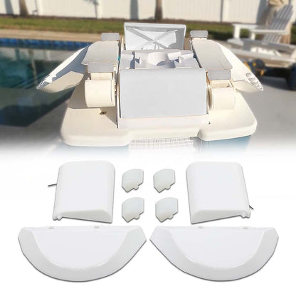 G-PLUS Flap Kit, Wing Kit, and Pod Shoes Swimming Pool Cleaner Set Compatible with Hayward Navigator AXV434WHP AXV604WHP AXV414P Pool Cleaner