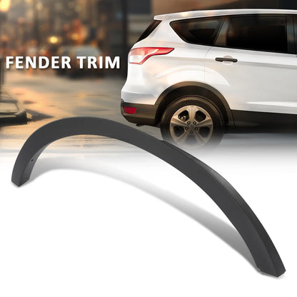 G-PLUS Rear Right Fender Trim, Compatible with Ford Escape SEL 2013/ Escape (submodel: S, SE, Titanium) 2013-2016, Passenger Side, CJ5Z78290A60AA, FO1791116