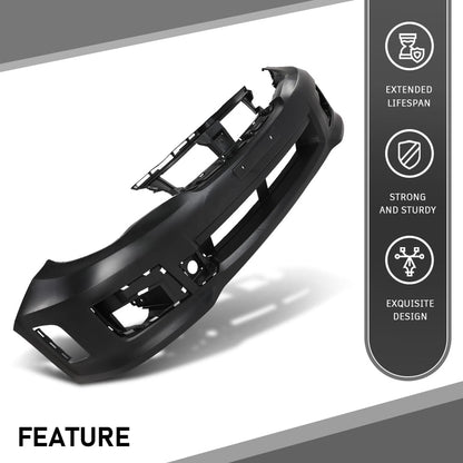 G-PLUS Front Bumper Cover Compatible with Impreza 2011-2014 (Submodel: WRX, WRX Limited, WRX Premium, WRX STI, WRX STI Limited), 57704FG113, SU1000167, Primed Black