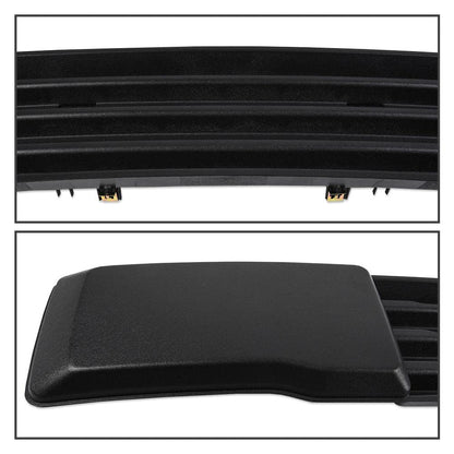 G-PLUS Front Bumper & License Plate Bracket Compatible with Ford F150 2015-2017 Grille Trim Panel and License Plate Mount Fascia Cover Set,Not Fit Ecoboost Powered F150 FL3Z-17E810-AA FL3Z-17A385-A