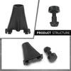 G-PLUS Hood Stop Rubber Cushion Bumper Holder, Compatible with Ford Escape 2013-2019, Fit Ford C-Max 2013-2018 AM5Z-16758-A, CV6Z-16758-A, AM5Z16758A, CV6Z16758A