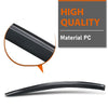 G-PLUS Out-Channel Window Vent Visor Deflectors Tape-On Side Rain Guards Compatible with Subaru Crosstrek 2024-2026 Base Premium Sport Limited 4 PCS Smoky