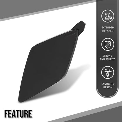 G-PLUS Front Right Bumper Tow Hook Cover Compatible with Volvo XC60 2018 2019 2020 2021 39846406 Glossy Black