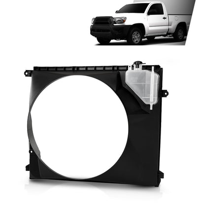 G-PLUS Radiator Cooling Fan Shroud Compatible with Toyota Tacoma (submodel: Base, Pre Runner) 2005-2015 167110C140