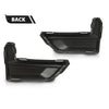 G-PLUS Fog Light Covers Bezels Driver and Passenger Side Compatible with Nissan Rogue S 2017-2020 622566FL0A 622576FL0A NI1039148 NI1038148