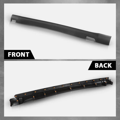 G-PLUS Skirt Rocker Molding Panel Passenger Right Side Compatible with Jeep Cherokee 2014-2022 Black 1YW36RXFAI