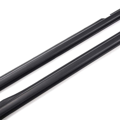 Weatherstrip Door Window Moulding Trim Seal Belt Compatible with Toyota Corolla CE/LE/S/XLE/XRS/Base Sedan 4-Door 2009-2012 Weatherproof Black Outside Trim Seal Belta