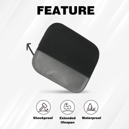 G-PLUS Tow Hook Cover Passenger Side Front Compatible with Toyota Highlander/Highlander Hybrid 2020-2022 521270E930, 191275718155, TO1029141 Towing Hook Cover