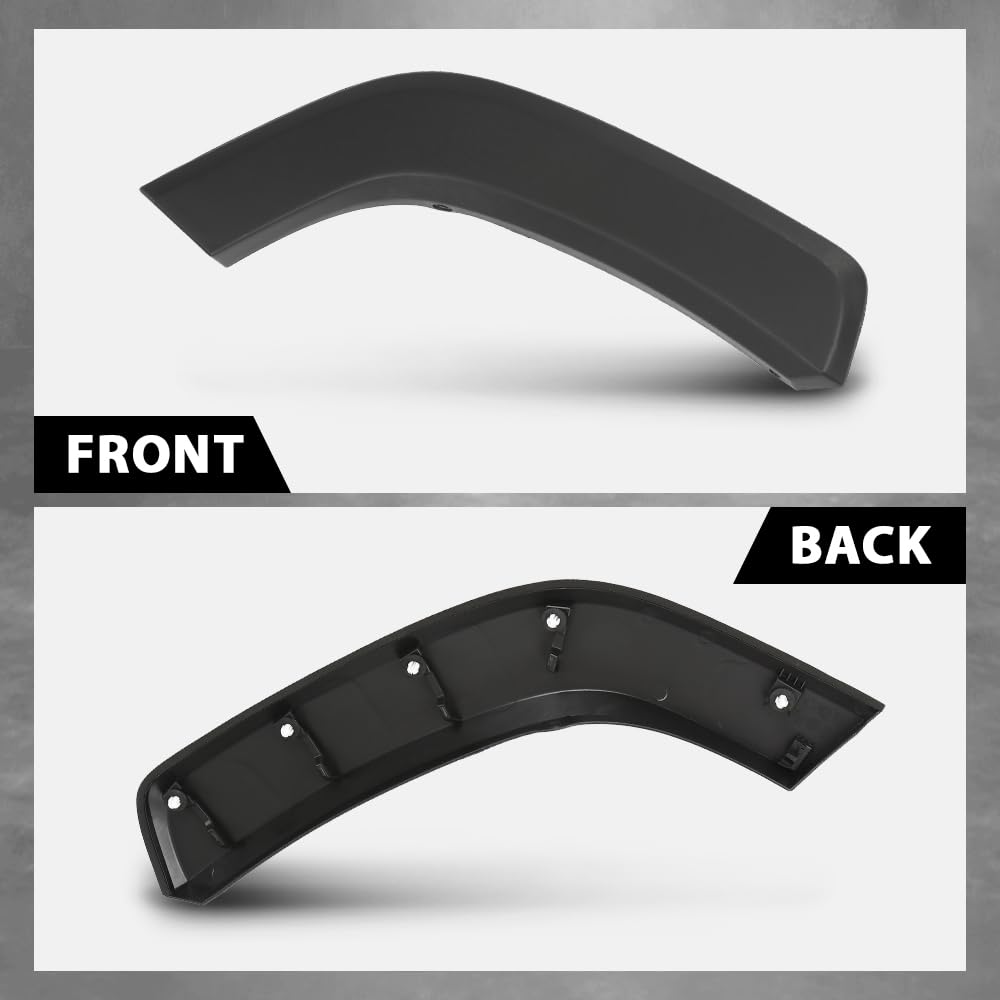 G-PLUS Rear Right Fender Flare Compatible with Toyota RAV4 2019 2020 2021 2022 2023 2024 RH Side Wheel Arch Trim Molding 75061-42010