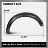 G-PLUS Front Right Fender Flare Compatible with Ford F150 Raptor 2017 2018, Right Passenger Side Wheel Arch Molding, HL3Z16038AB, HL3Z-16038-AB, Smooth Factory Style