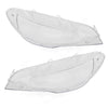 G-PLUS Front Headlight Lenses Cover Compatible with 2008-2014 X6 E71,Left & Right Side Replacement A Pair Clear Lens