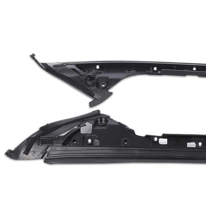 G-PLUS Windshield Inner Trim Pillar Molding Compatible with 2011-2019 Ford Explorer Passenger & Driver Side Black