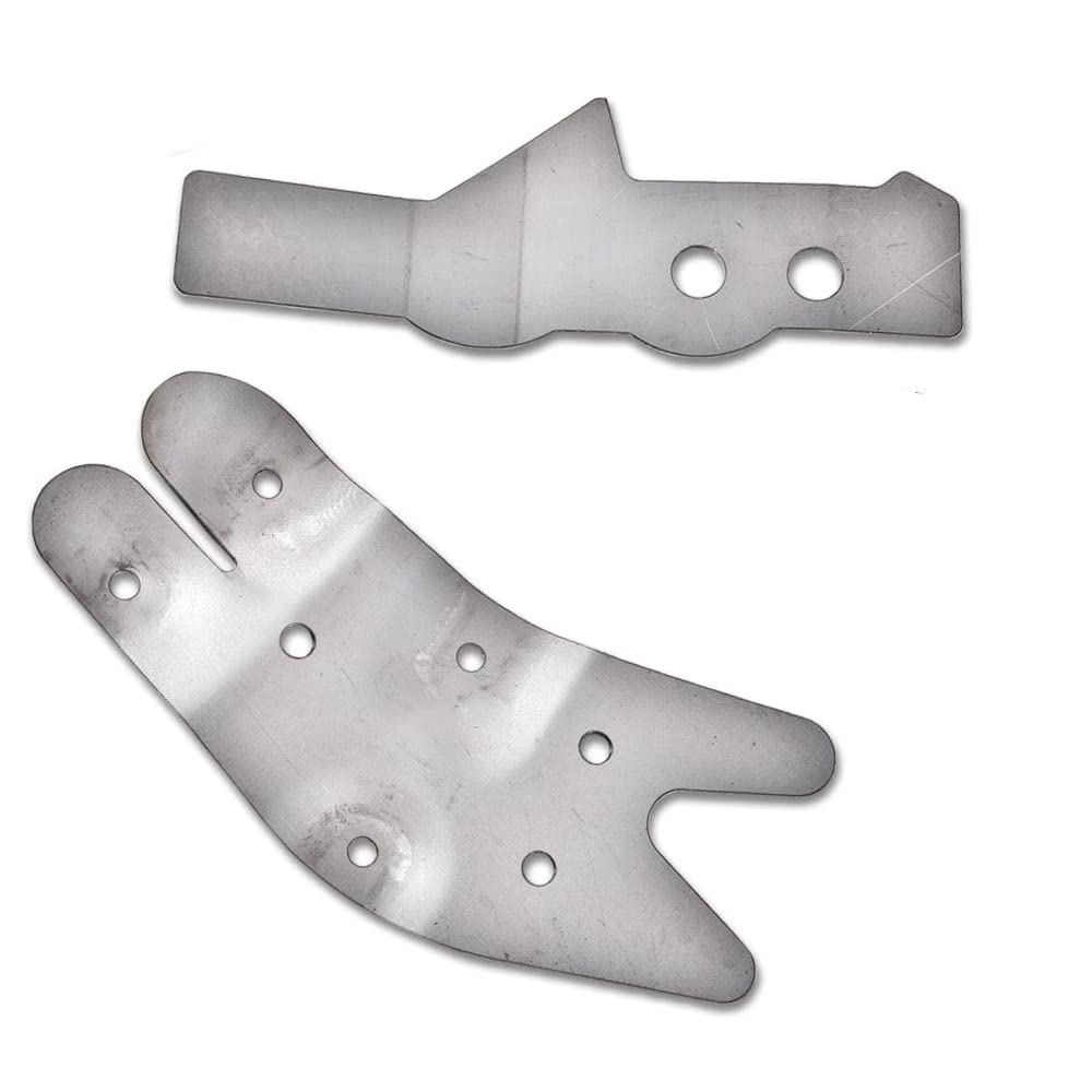 G-PLUS Frame Support Kit Compatible With 73-87 4WD Chevy/GMC C/K10/K15 /K25/K35,Steering Box Frame Support Bracket Repair 2 PCS