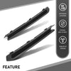 G-PLIS Bumper Trim w/Fog Light Hole Front LH and RH Compatible with Volkswagen Jetta Wolfsburg Edition 2015-2018 5C6807234A9B9, 5C6807233A9B9, VW1039137, VW1038137 Black